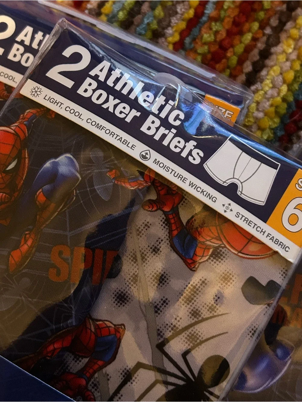 Marvel Spider-Man Boys' athletic Boxer Briefs size 6